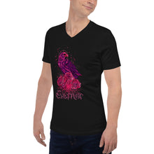 Load image into Gallery viewer, Noirbird V-Neck Tee