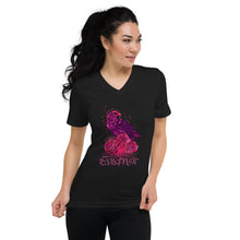 Load image into Gallery viewer, Noirbird V-Neck Tee
